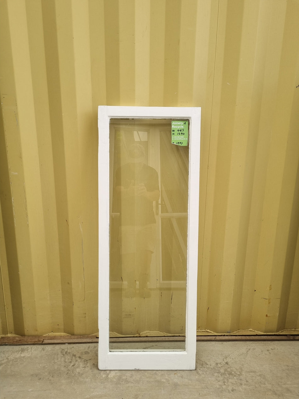 Wooden Window Sash 485 W x 1290 H [A] [#1997] Joinery Recycle