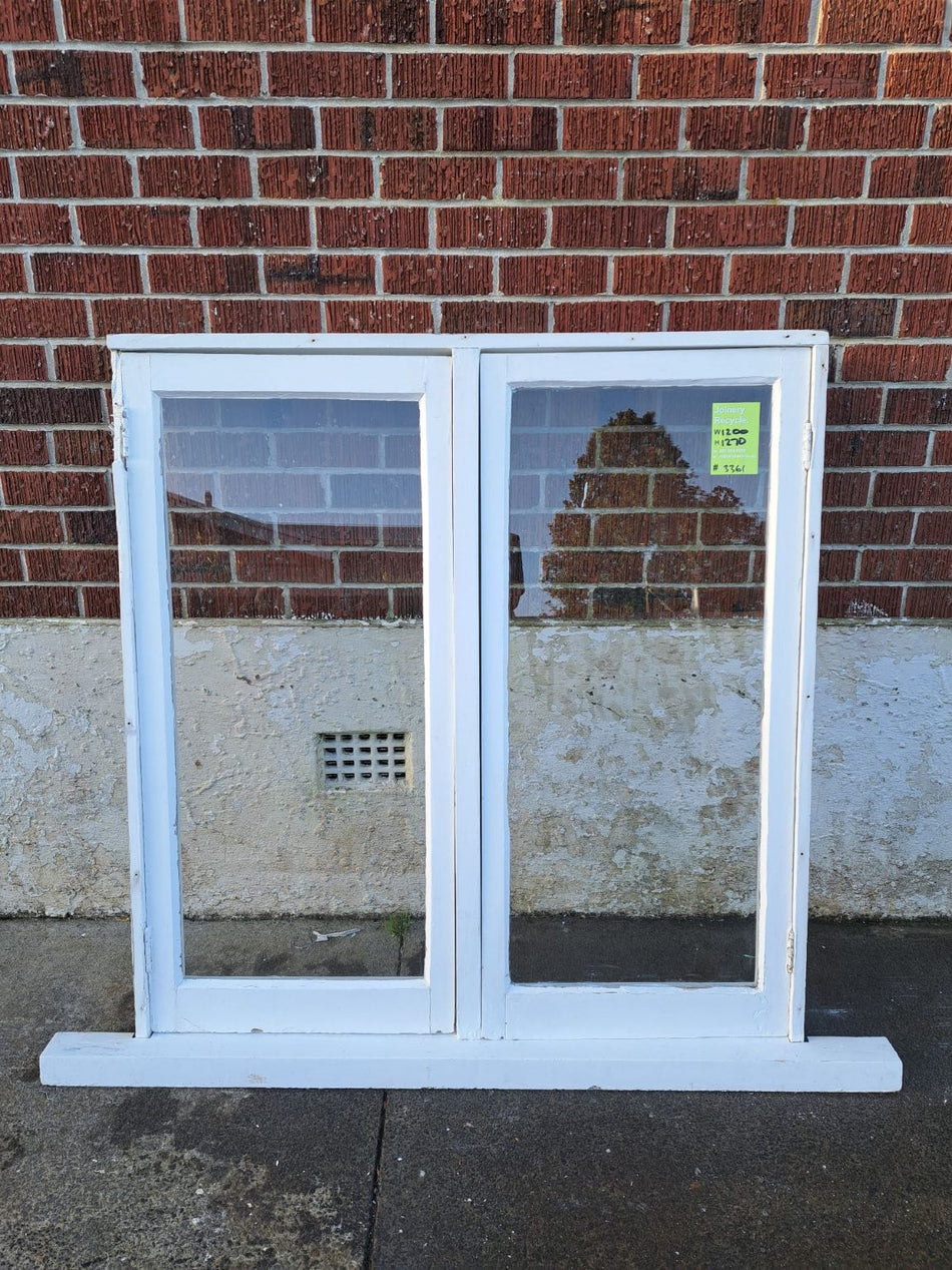 Wooden Window  1200 W x 1270 H  [#3361] Joinery Recycle