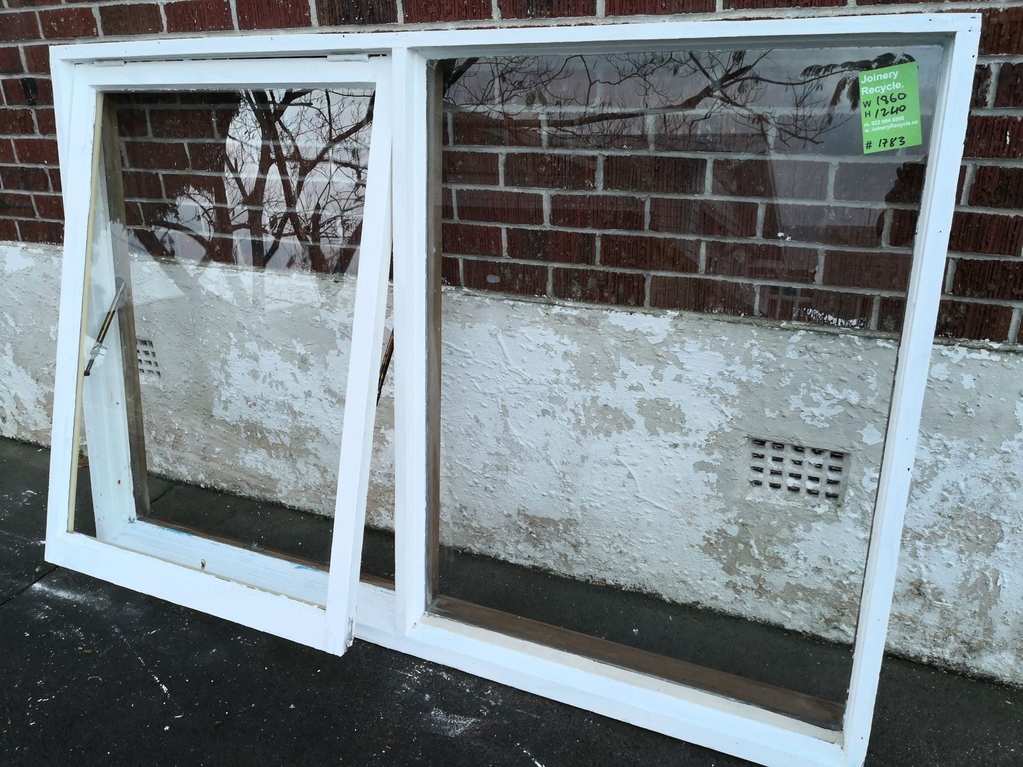 Wooden Window 1860 W x 1240 H [#1783] Joinery Recycle