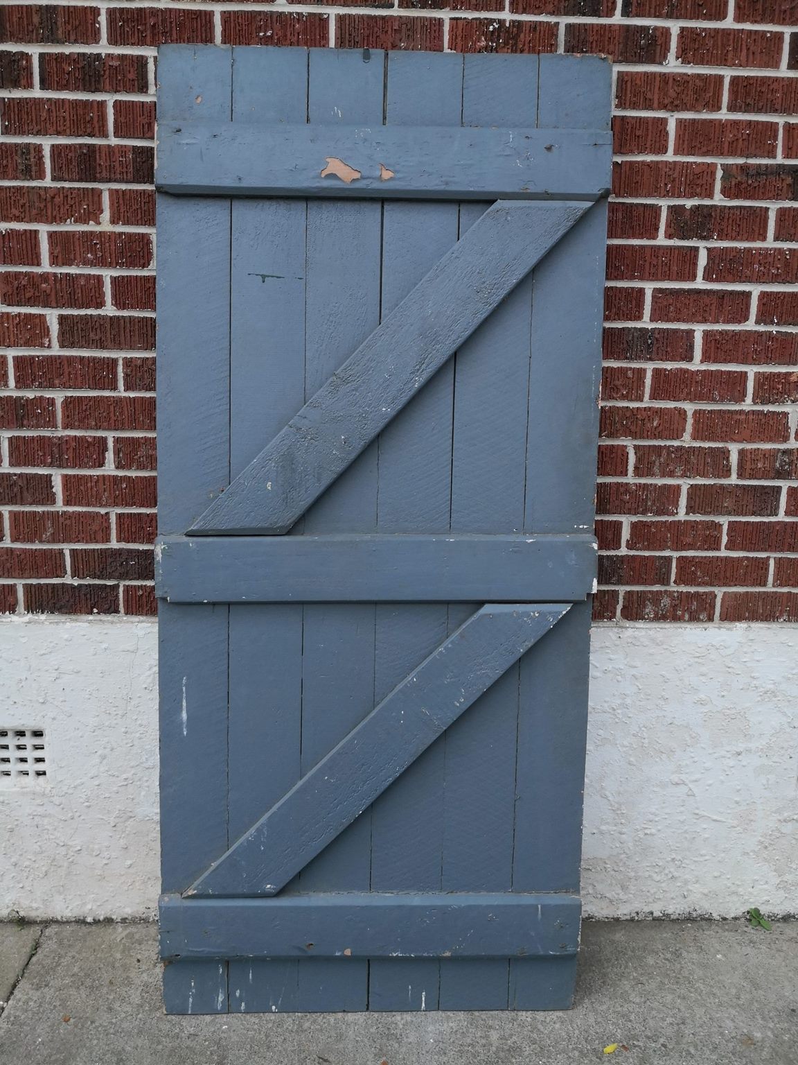 Z FRAME BARN DOOR 815 W x 1800 H [#2206] Joinery Recycle