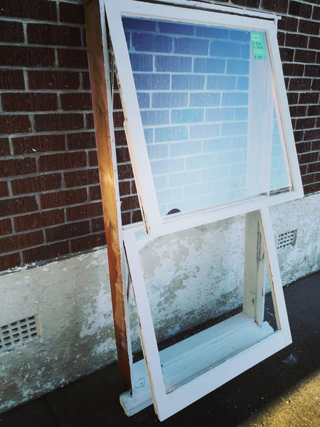 Wooden Window 920 W x 1710 H [#1681] Joinery Recycle