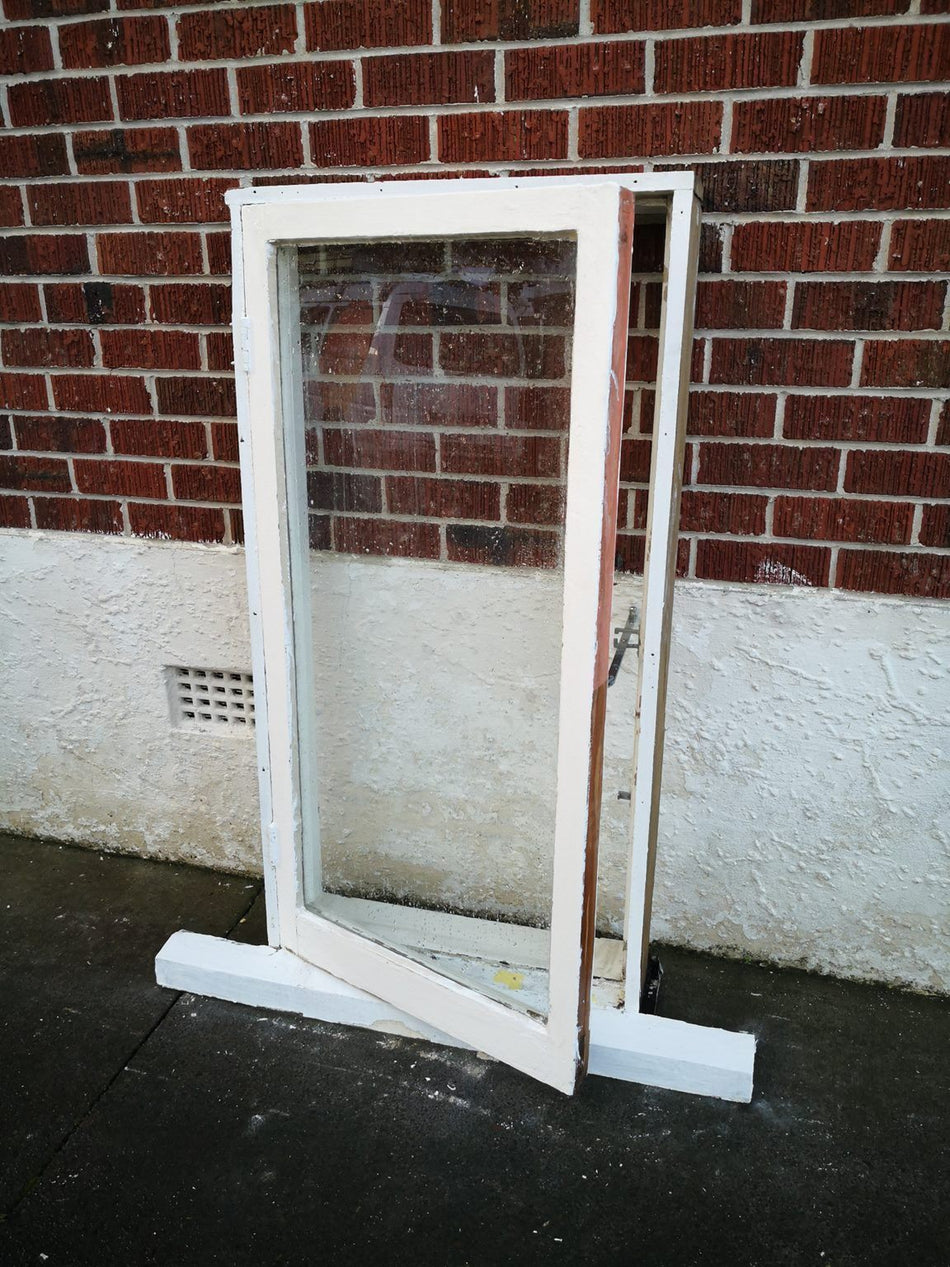 Wooden Window 660 W x 1300 H [#1127] Joinery Recycle