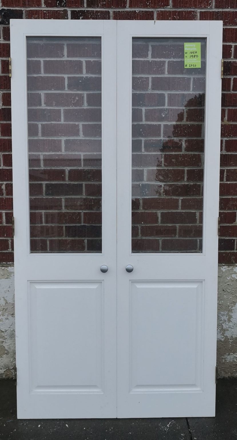 VILLA Style Internal Wooden French Doors 1020 W x 1980 H  [#2750] Joinery Recycle