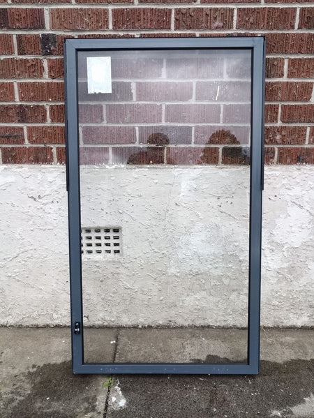 Aluminium Window Sash Blue  680 W x 1180 H  [#2906 ] Joinery Recycle