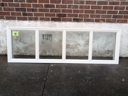 Aluminium Window Offwhite 580 W x1950 H Or  1950 W x 580 H [#3000] Joinery Recycle