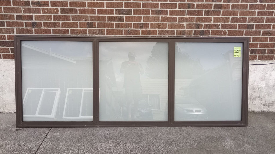 Aluminium Window 2620 W x 1000 H   [#3010] Joinery Recycle