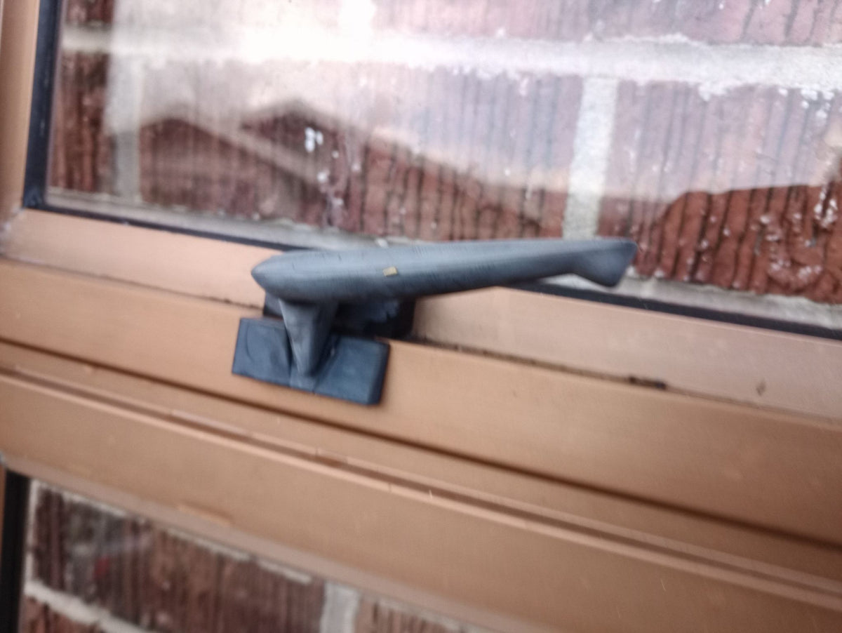 Aluminium Ranch Slider Bronze 2450 W x 2030 H   [#3326] Joinery Recycle