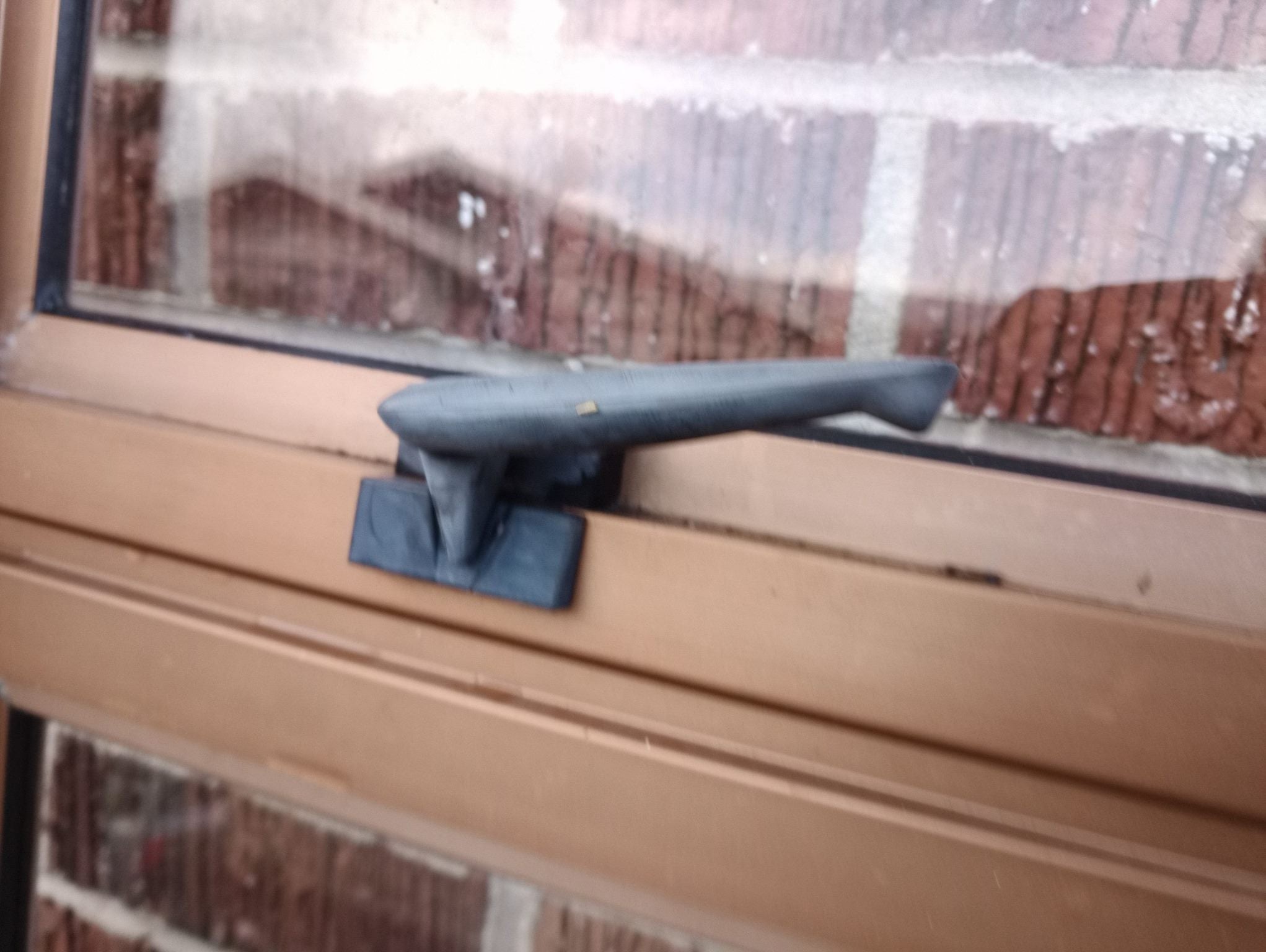 Aluminium Ranch Slider Bronze 2450 W x 2030 H   [#3326] Joinery Recycle