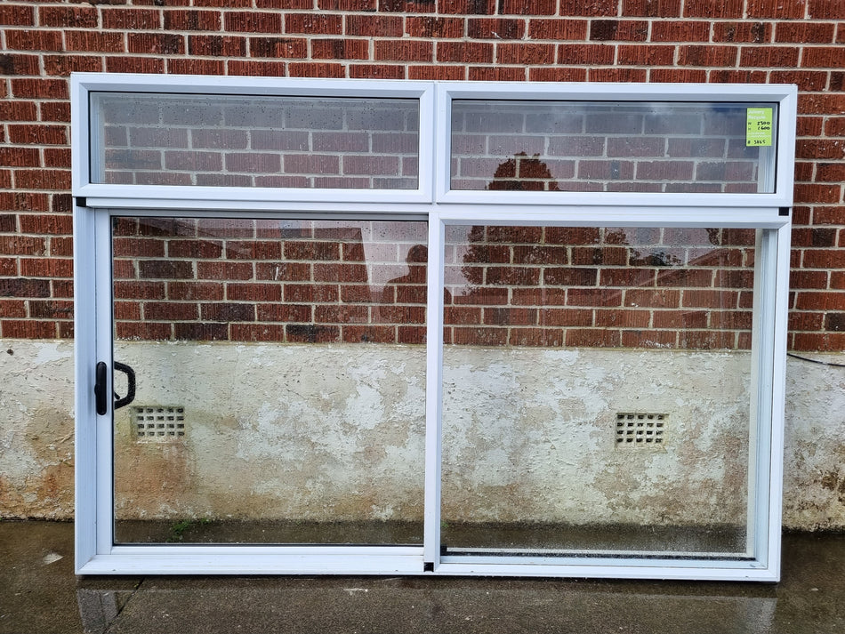 Aluminium Window White   W  x   H  [# TEMP MA SF] Joinery Recycle