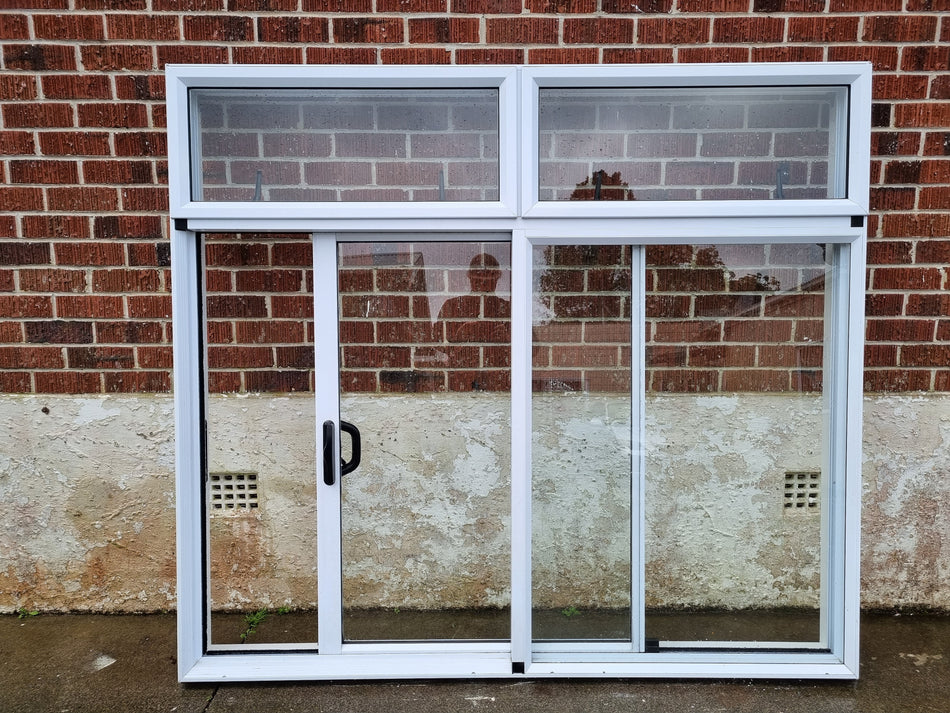 Aluminium Window White   W  x   H  [# TEMP MA SF] Joinery Recycle