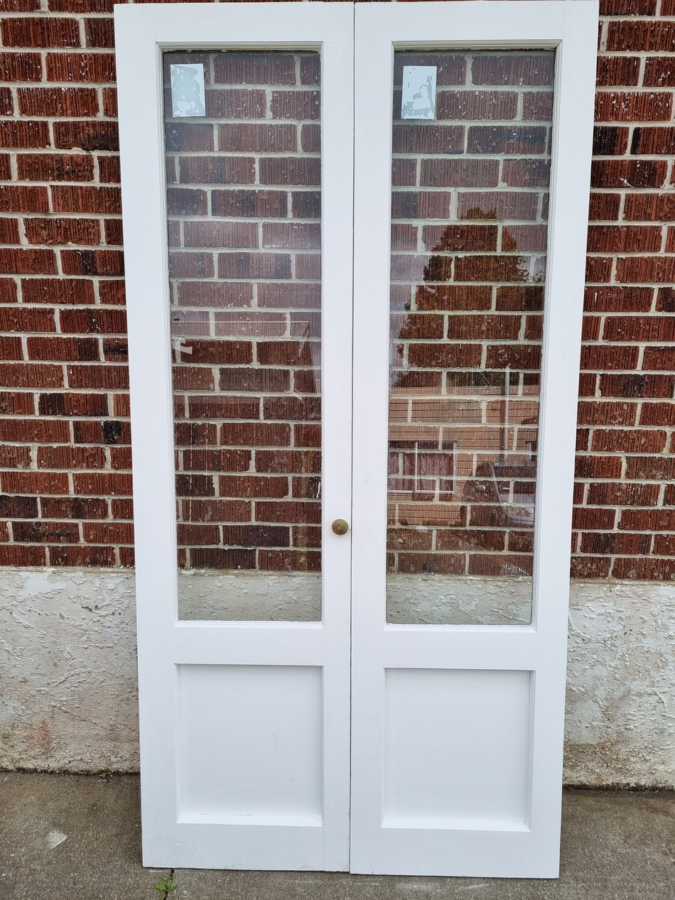 VILLA Wooden French Doors 1130 W x 2200 H [#3948] Joinery Recycle