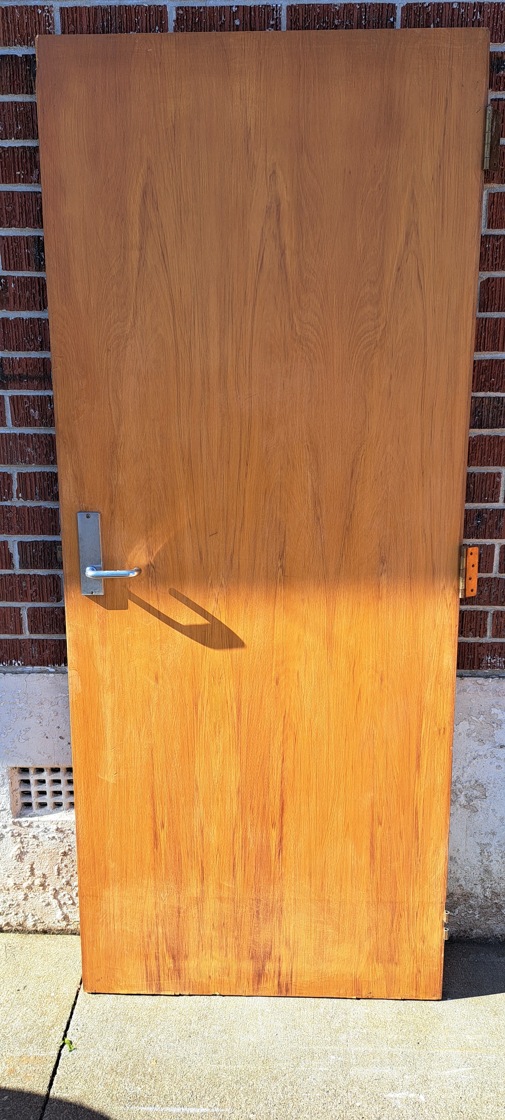 Interior Wooden Single Door 810 W x 1950 H [#4084a MA] Joinery Recycle