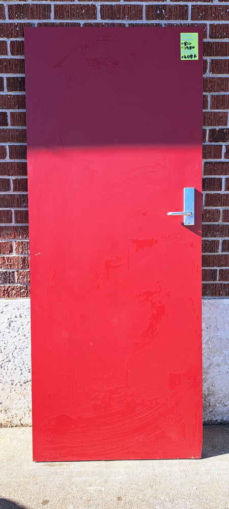 Interior Wooden Single Door 810 W x 1980 H [#4087a MA] Joinery Recycle