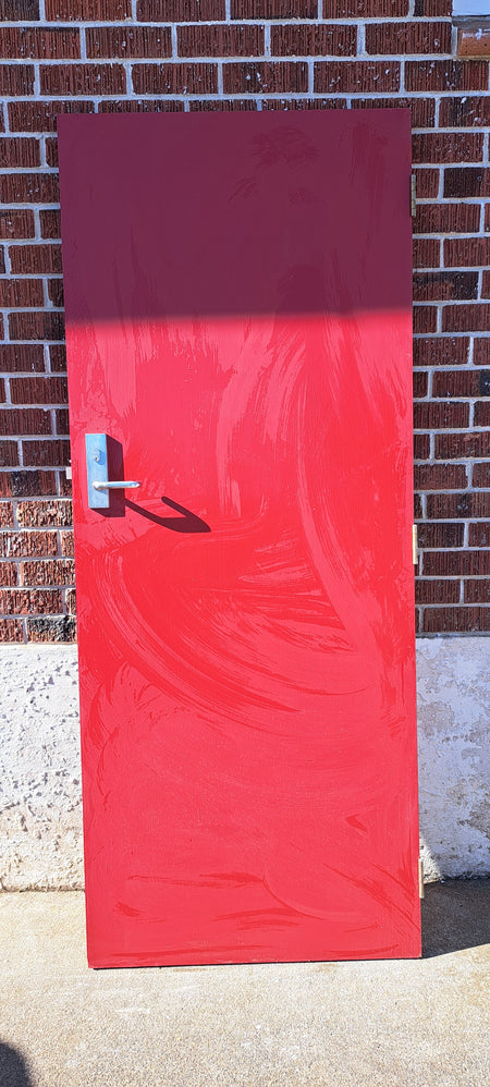 Interior Wooden Single Door 810 W x 1980 H [#4087a MA] Joinery Recycle