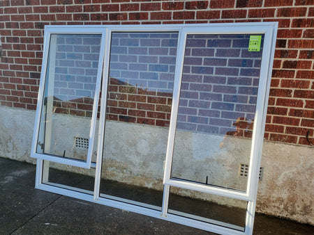 Aluminium Window White 510 W x 500 H  [#4114 MA] Joinery Recycle