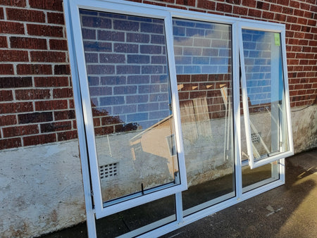 Aluminium Window White 510 W x 500 H  [#4114 MA] Joinery Recycle