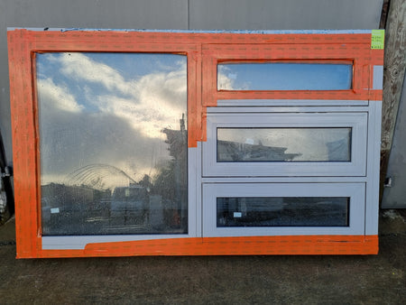 *Near NEW* - MOSER Aluminium / Oak  2300 W x 1400 H [#4171 SF] Joinery Recycle
