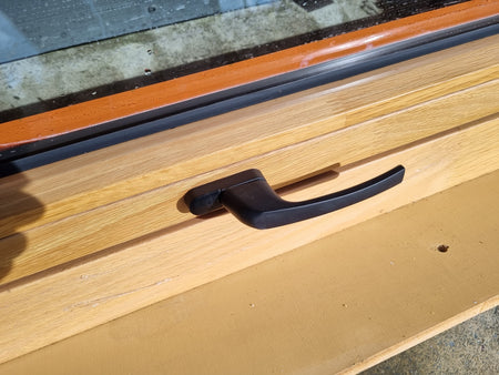 *Near NEW* - MOSER Aluminium Window Grey Double Glazed  2300 W x  600 H [#4180 SF] Joinery Recycle