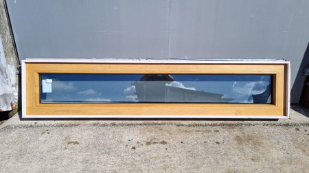 *Near NEW* - MOSER Aluminium / Oak  Window  2320 W x  500 H [#4160  SF] Joinery Recycle