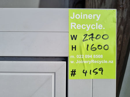 MOSER Aluminium / Oak  2700 W x 1600 H [#4159  SF] Joinery Recycle