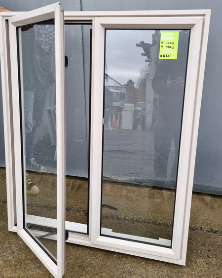 Aluminium Window Desert Sand  1000 W  x  1200 H  [#4211 SF]