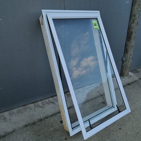 Aluminium Window White   760 W  x 1290 H  [#4234 SF] Joinery Recycle