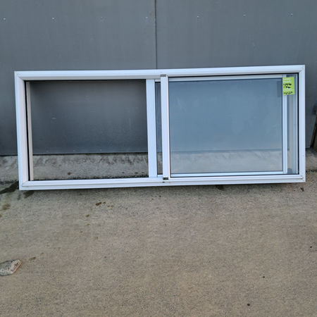 Aluminium Sliding Window White   1990 W  x  790 H  [#4237 SF] Joinery Recycle