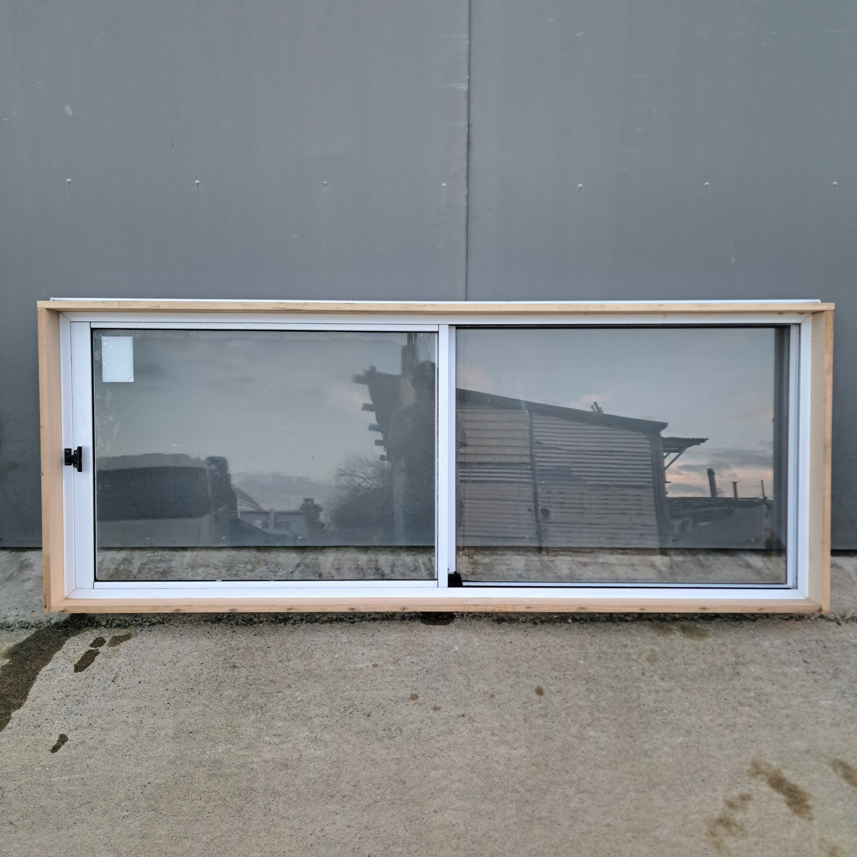 Aluminium Sliding Window White   2000 W  x  790 H  [#4238 SF] Joinery Recycle