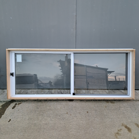 Aluminium Sliding Window White   2000 W  x  790 H  [#4238 SF] Joinery Recycle