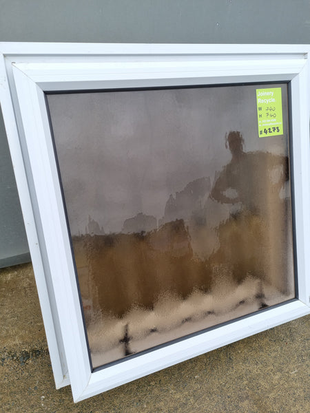 Aluminium Window White   740 W  x  740 H  [#4273 SF] Joinery Recycle