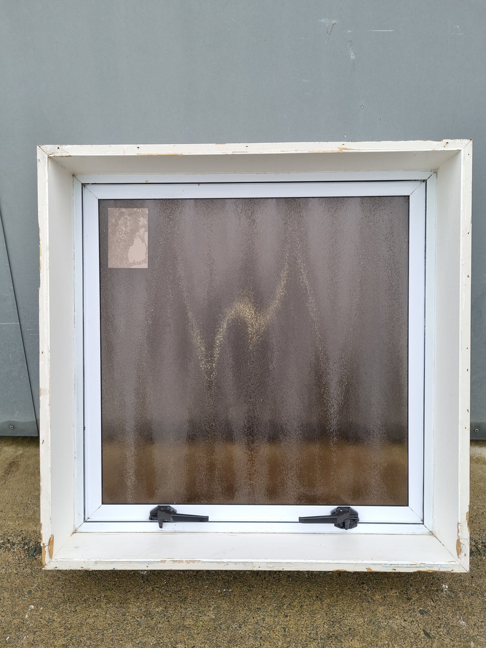 Aluminium Window White   740 W  x  740 H  [#4274 SF] Joinery Recycle