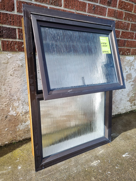 Aluminium Window Brown   930 W  x  620 H  [#4418 MA] Joinery Recycle