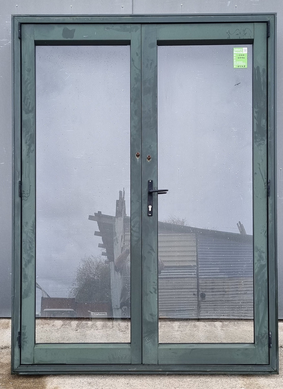 Aluminium French Door  Karaka 1500 W x 2050 H [#4547 SF] Joinery Recycle