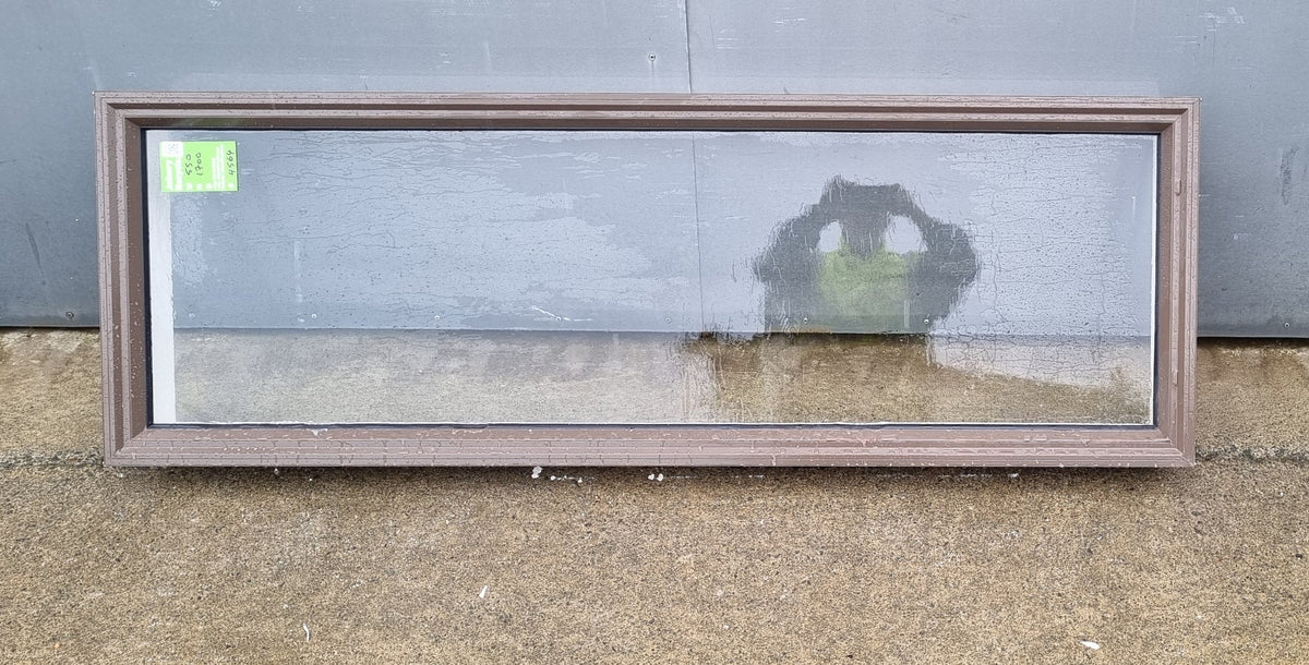 Aluminium Window Brown  1820 W  x  850  H  [#4565 SF] Joinery Recycle