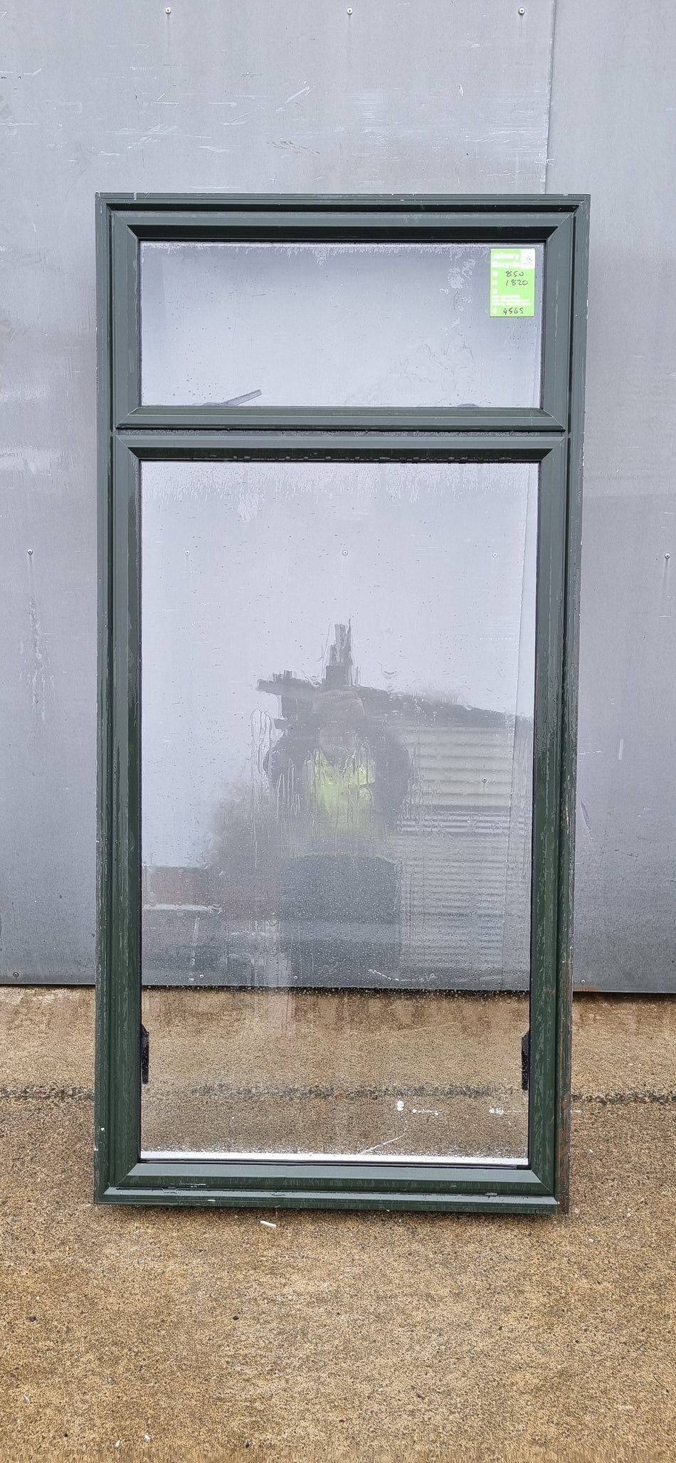 Aluminium Window Black   1130W  x 1160 H [#4566 SF] Joinery Recycle