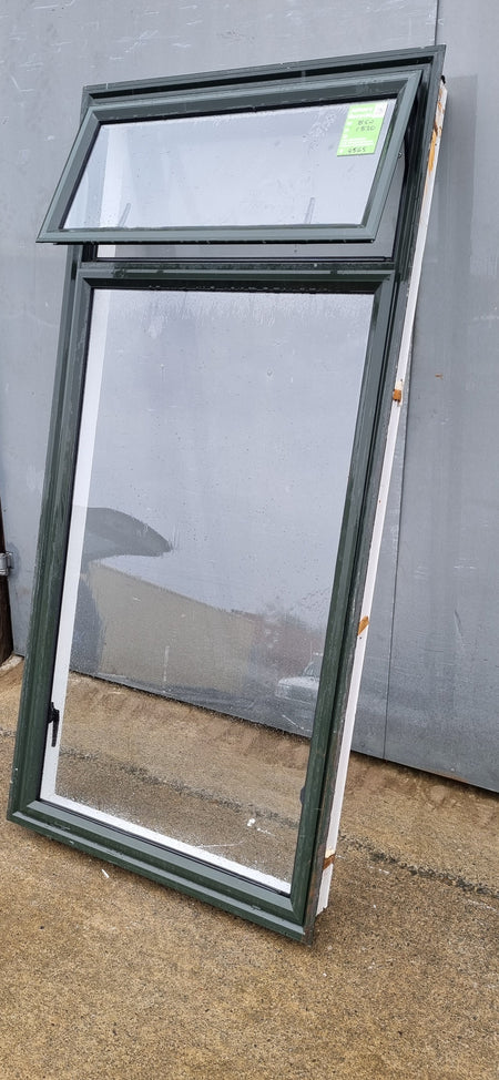 Aluminium Window Black   1130W  x 1160 H [#4566 SF] Joinery Recycle