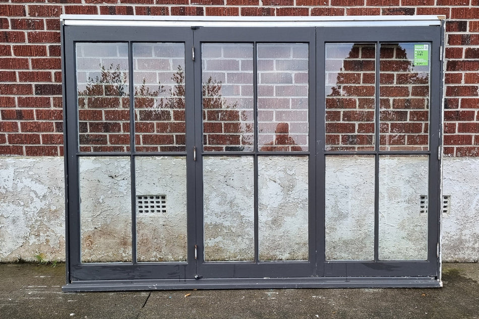 Cedar Wood Colonial Bifold Window  2220 W x 1585 H [#4591 MA] Joinery Recycle