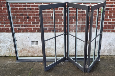 Cedar Wood Colonial Bifold Window  2220 W x 1585 H [#4591 MA] Joinery Recycle