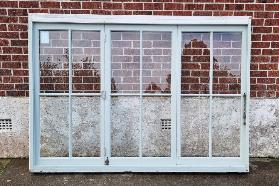 Cedar Wood Colonial Bifold Window  2220 W x 1585 H [#4591 MA] Joinery Recycle
