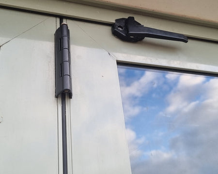 Aluminium Bifold Door  Green 2350 W x 2000 H [#4541 SF] Joinery Recycle