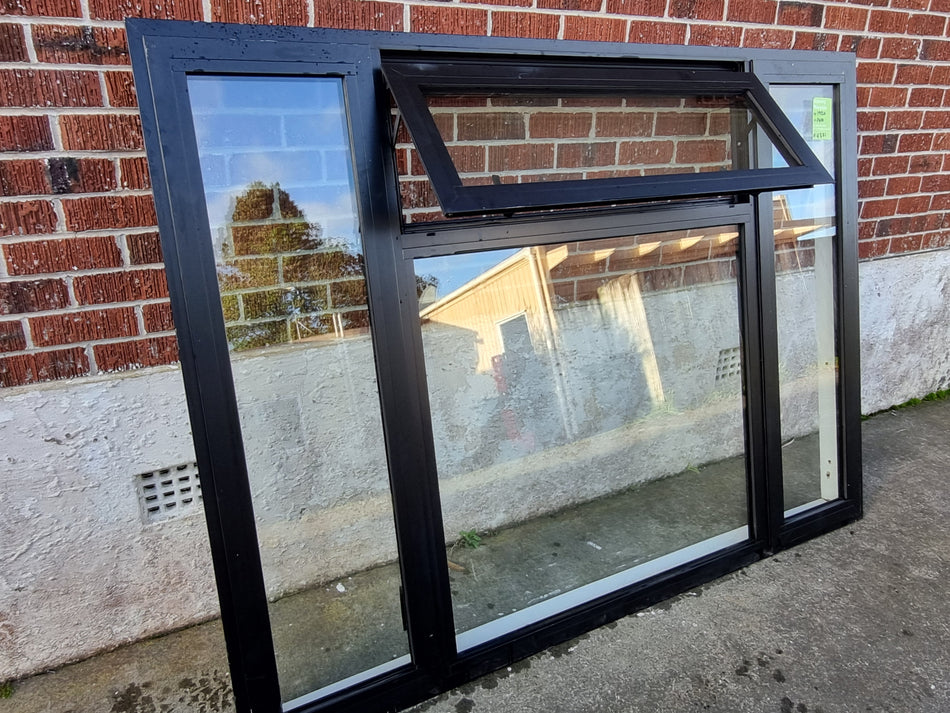 Template Aluminium Window Black  1920 W  x 1420 H [#4351 MA] Joinery Recycle
