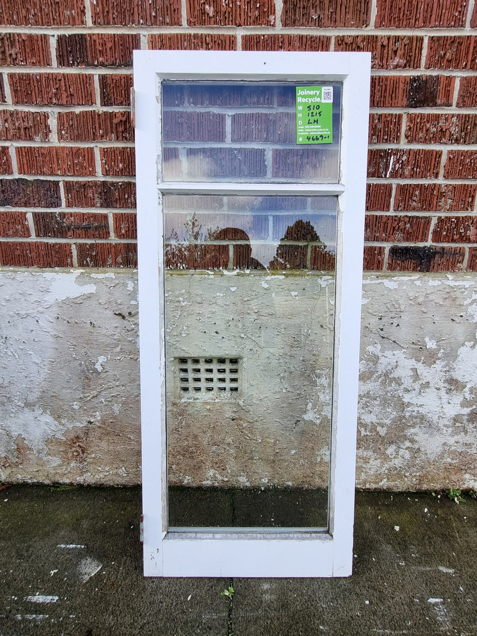 Wooden Window Sash  510 W  x 1210 H  [#4469 MA] Joinery Recycle
