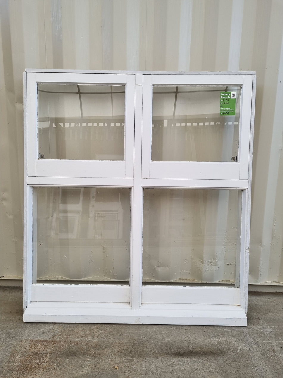 Wooden Window 1200W x  1300H [#4660] Joinery Recycle