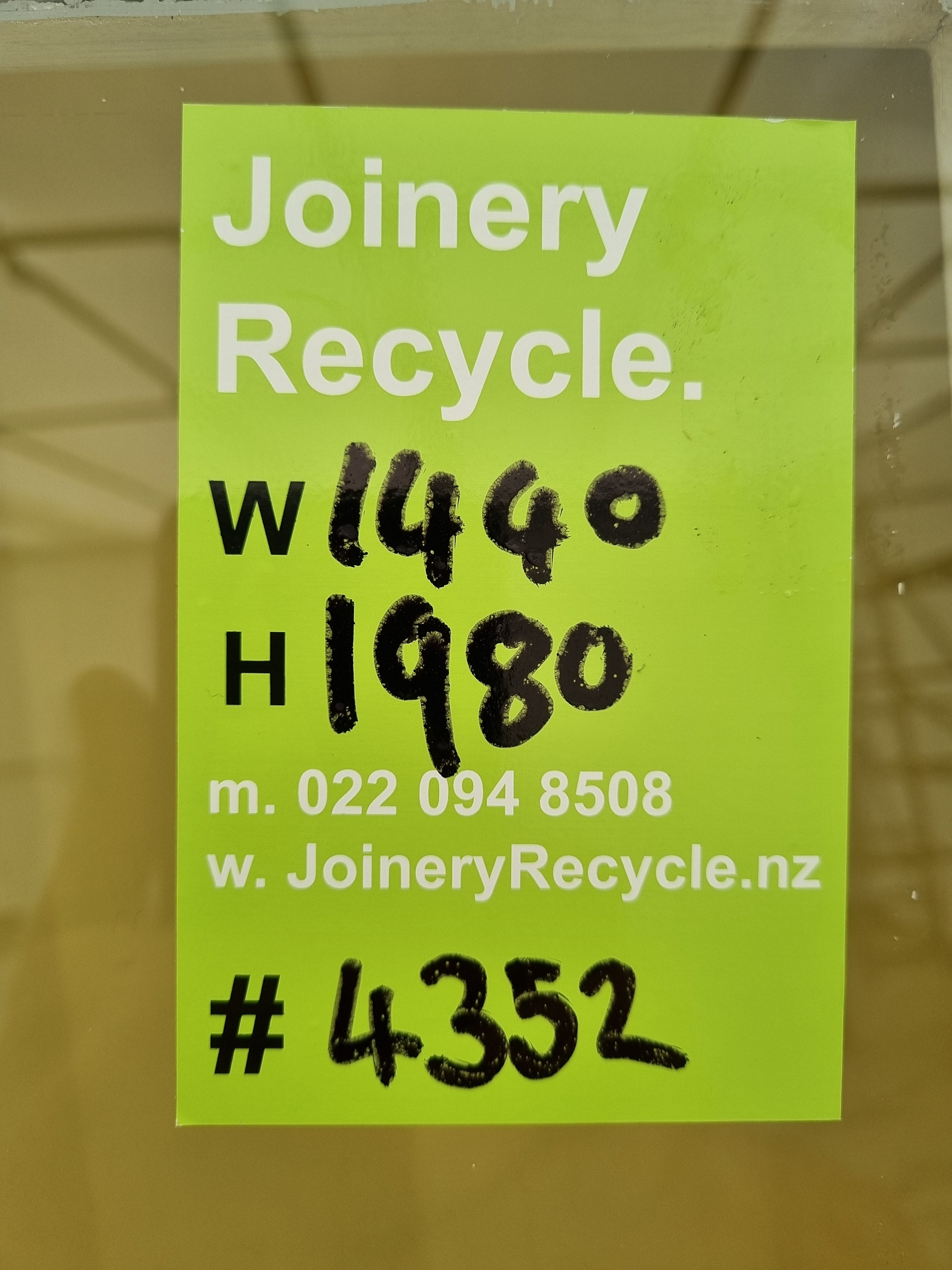 Colonial Wooden French Door Leafs   1440 W x  1980H [#4352] Joinery Recycle