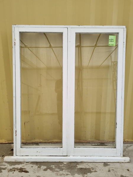 Wooden Window 1310 W x 1520 H [#4368) Joinery Recycle