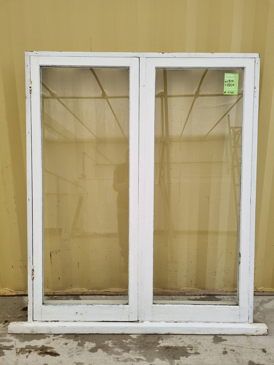 Wooden Window 1310 W x 1520 H [#4368) Joinery Recycle