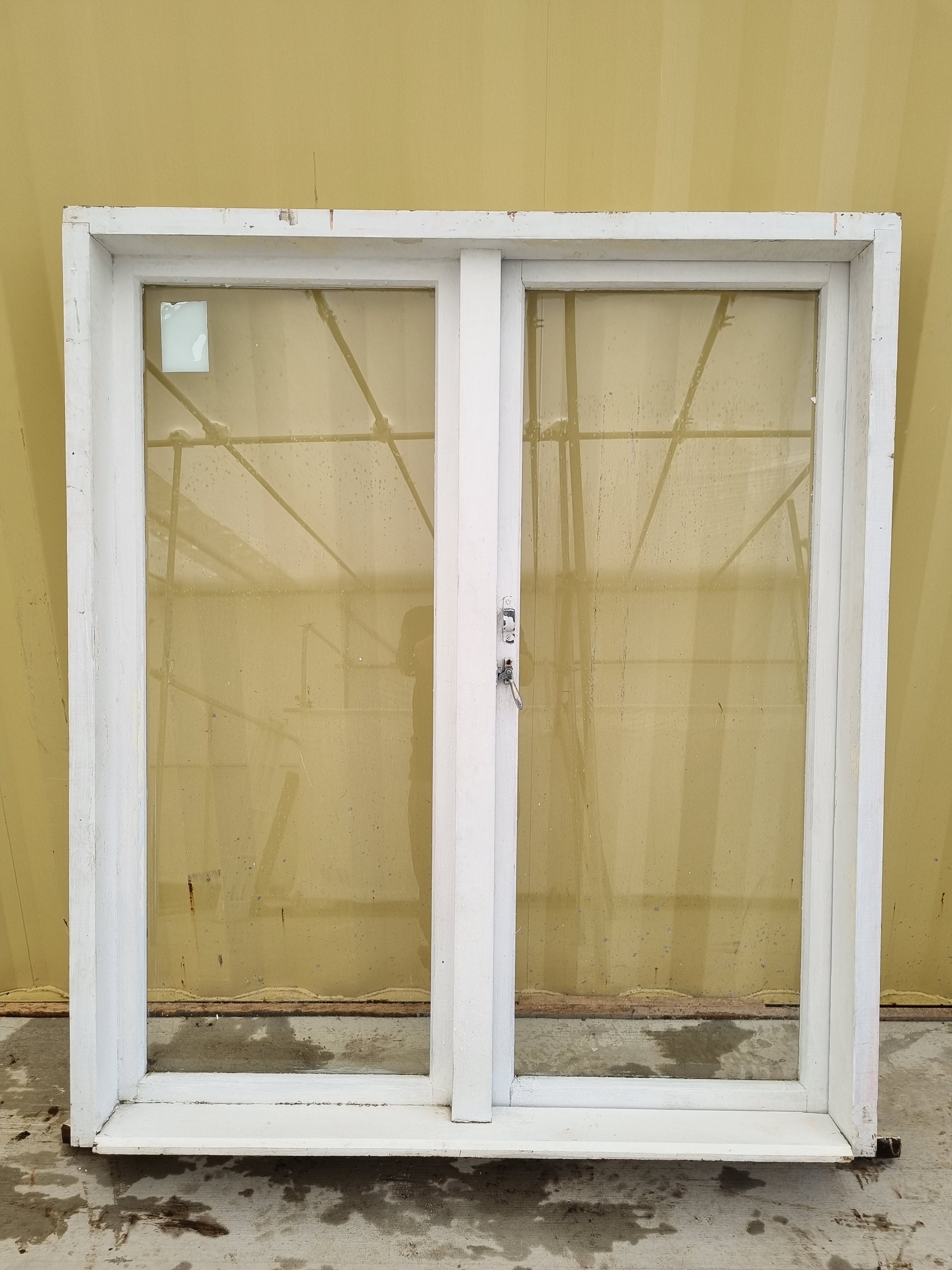Wooden Window 1310 W x 1520 H [#4368) Joinery Recycle