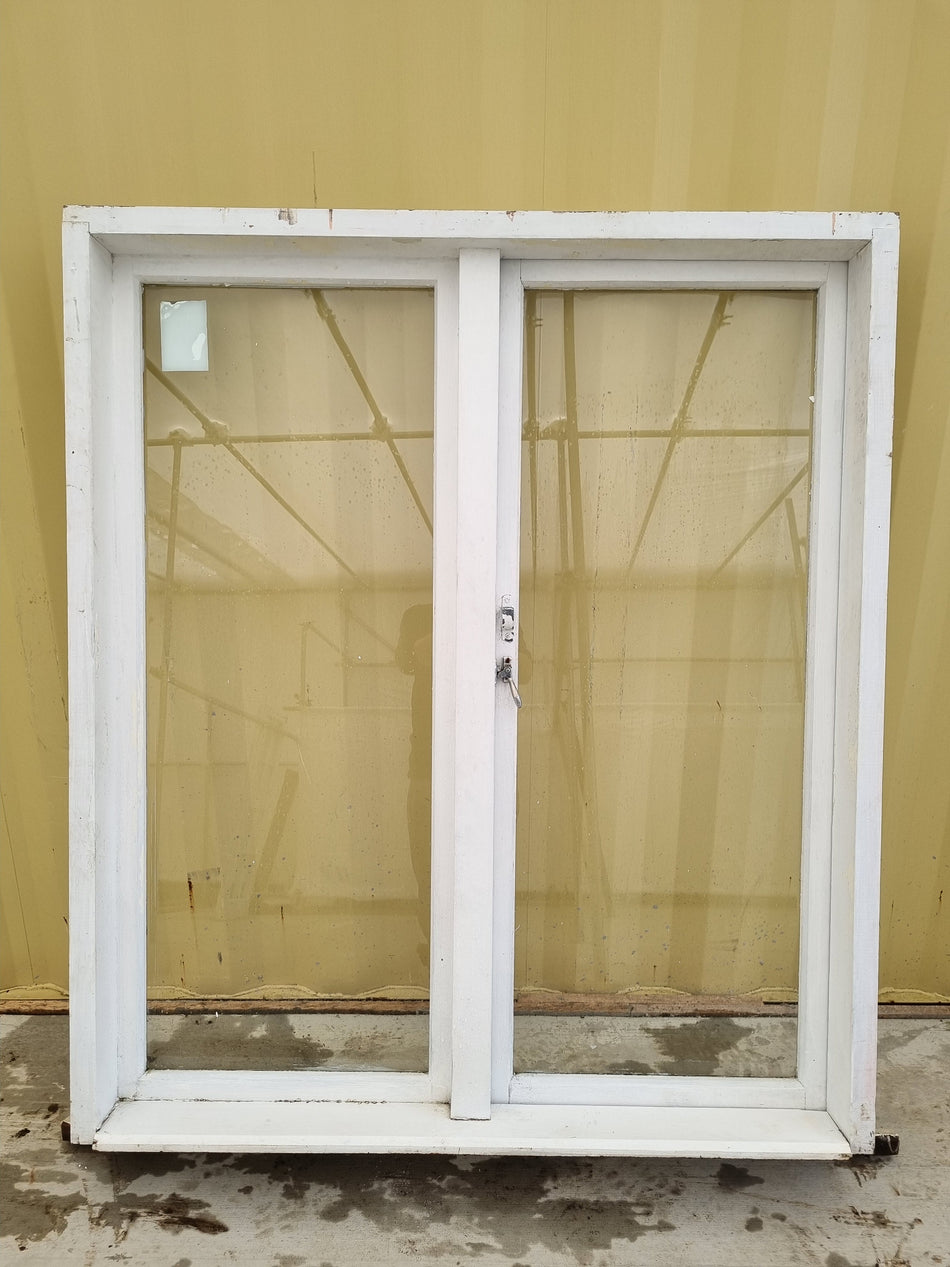 Wooden Window 1310 W x 1520 H [#4368) Joinery Recycle