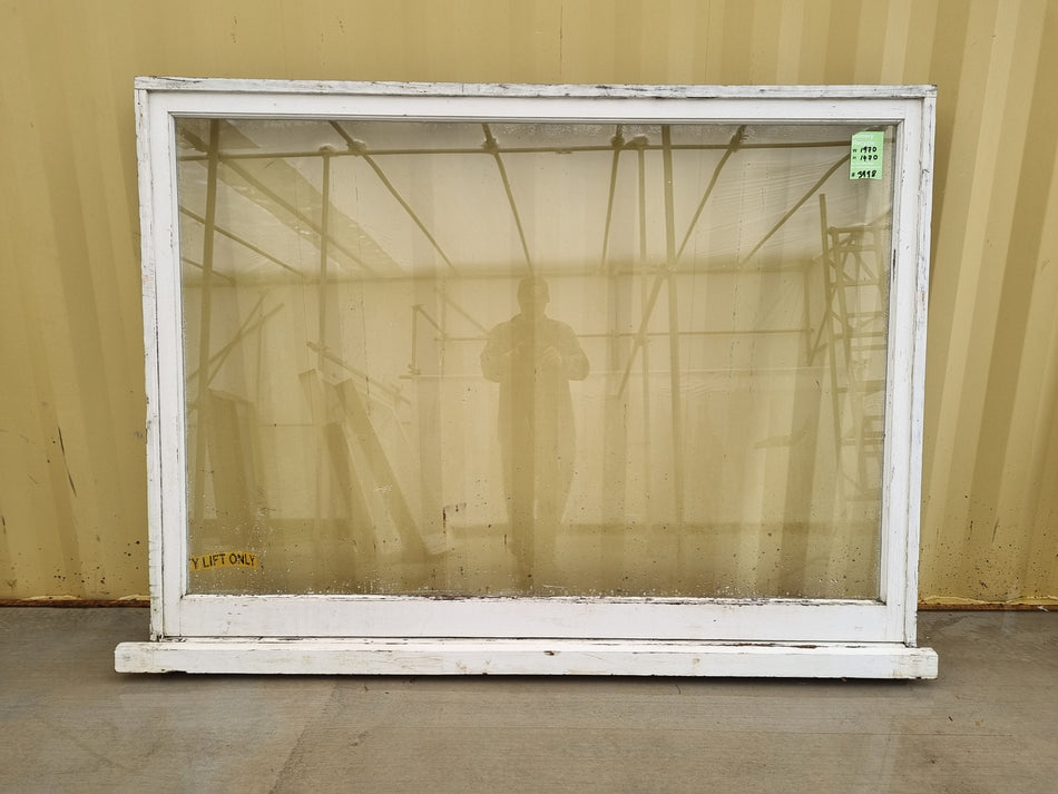 Wooden Window 1970 W x  1470 H [#3998] Joinery Recycle