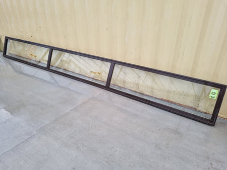 DG Aluminium Window Brown  5150 W  x 500 H [#3007] Joinery Recycle